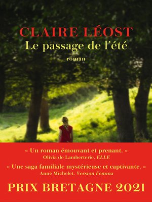 cover image of Le Passage de l'été
